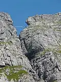 Klettersteig zwischen den Eggstöcken