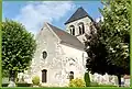 Kirche Nativité-de-la-Sainte-Vierge und Brunnen Saint-Fiacre