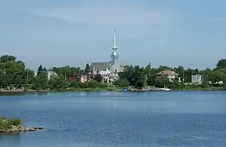 Blick auf die Kirche Saint-Joseph-de-Chambly
