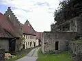 Blick in die innere Vorburg