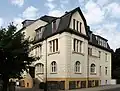 Das Gebäude am Am&nbsp;Anger&nbsp;20/21 in veränderter Kubatur heute. (2012)