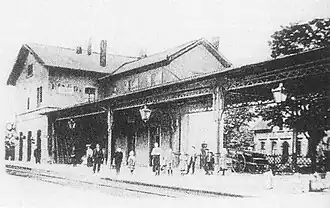 Bahnhof Einöd, Anfang des 20. Jahrhunderts