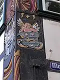 Schnitzwerk mit Wappen derer von Einem in Einbeck (1551)