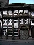 Nr. 20a von 1542 mit Schmuckbalken des einstigen Erkers von 1556