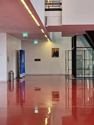 Eingangsbereich des Elbcampus