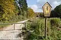 Eingang zum Nationalpark Hainich in Lauterbach
