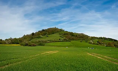 Der Einkorn, von Westen gesehen