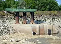 Einlaufbauwerk des Pumpspeicherkraftwerks Oberberg 2