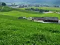 Ansicht von Nordosten auf Einsiedeln (2009)
