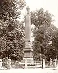 Eisenbahndenkmal, um 1909