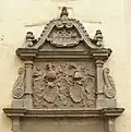 Allianzwappen (1588) von Joachim von Schönenberg und Clara von Braunsberg