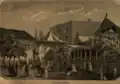 Der Kurort Vâlcele um 1875