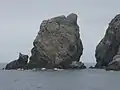Ostseite des Felses El Gat am Cap Norfeu