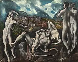 El Greco, Laokoon, 142 × 193&nbsp;cm, Öl auf Leinwand, 1610–1614, National Gallery of Art in Washington, D.C.