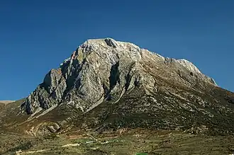 Blick auf die Südseite des Turbón