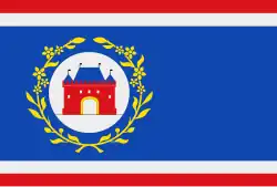 Flagge der Gemeinde Elburg