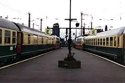 Der Intercity, heute als IC&nbsp;1 bezeichnet, der erste kommerzielle deutsche Hochgeschwindigkeitszug
