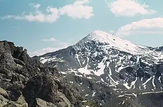 Elferspitze von Norden, vom Zehnerkopf