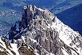 Elferspitze vom Habicht (von Süden) aus gesehen