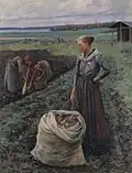 Kartoffelernte, 1893