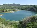 Blick auf den Stausee
