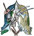 Buchumschlag Emblem, Die friderizianische Kolonie 1776–2010 Sprottischwaldau