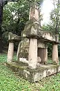 Denkmal im Garten des Schlosses