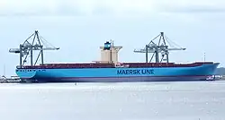 Emma Mærsk in Aarhus 2006