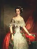 Elisabeth von Österreich-Ungarn, „Sissi“, gemalt von Eduard Kaiser, 1854