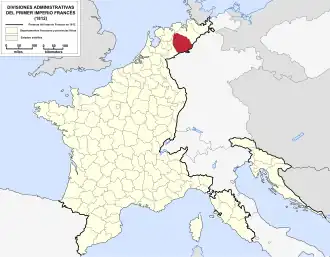 Lage um 1812