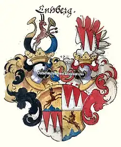 Wappen für Georg Enzenberg von Freienthurm 1628