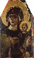 Theotokos und Kind, 6. Jahrhundert