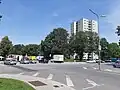 Nördliches Ende mit Übergang in die Franz-Fackler-Straße