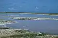 Die salzhaltige, innere Lagune