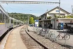 Alter Bahnhof Laupen (nicht mehr in Betrieb)