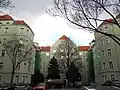 Der mittlere der Höfe (zur Engerthstraße hin)