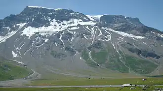 Wildstrubel und Engstligenalp von Norden (Juli 2006)