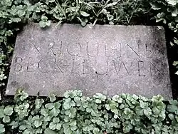 Enrique Beck (1904–1974) Dichter und Übersetzer. Grab auf dem Friedhof am Hörnli, Bezirk 9, Abteilung 5, Grab Nr. 509.