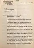Schreiben des Präsidenten des Landesgewerbeamtes 1946 (Seite 1)