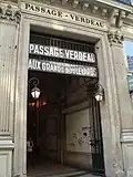Eingang an der Rue du Faubourg-Montmartre