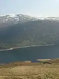 Blick von Norden über Loch Mullardoch zum Toll Creagach