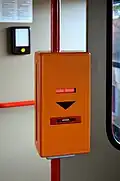Fahrkartenentwerter der Klüssendorf 800er Serie