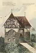 Entwurf zu einem kleinen Wohnhaus