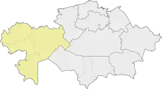 Lage in Kasachstan