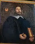 Porträt von Valentin Haveland auf dem gemeinsamen Epitaph