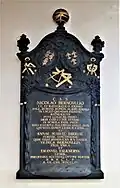 Epitaph für Nikolaus I Bernoulli, 1759