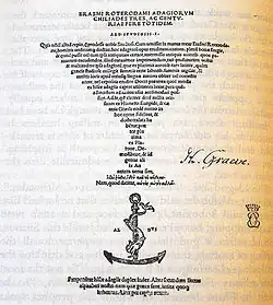 Die Adagia von 1508