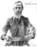 Porträt des Malers Erik Werenskiold