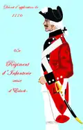 Régiment d’Erlach 1776 bis 1786