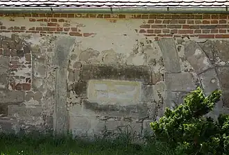 Originäre Mauerreste